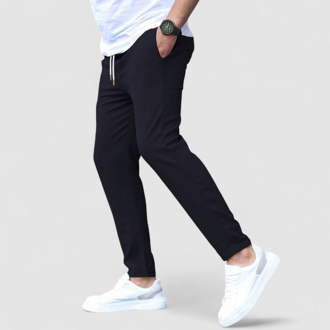 Lucas | Men's Comfortable Adjustable Stretch Pants with Pockets