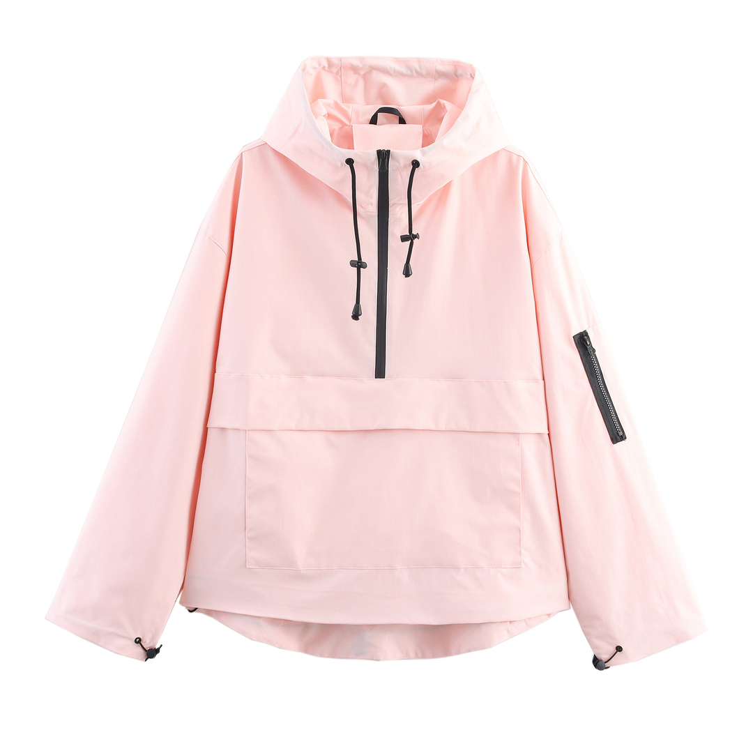 Fern | Cozy Hooded Three-Proof Jacket with Pockets