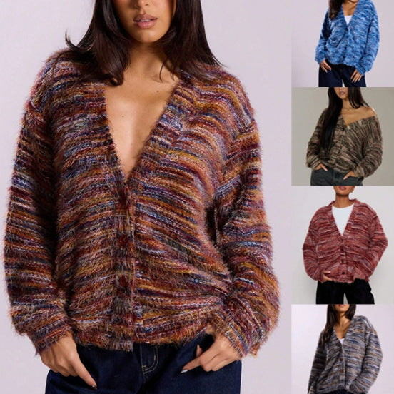 Women's Oversized Long Sleeve Sweater