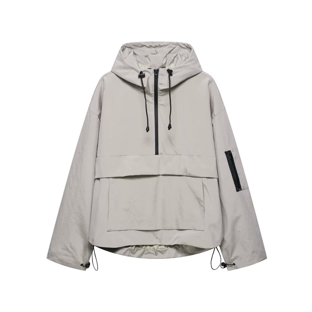 Fern | Cozy Hooded Three-Proof Jacket with Pockets