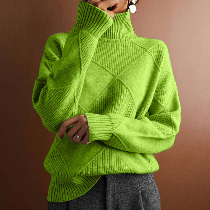 Charlotte – Chic High-Neck Sweater