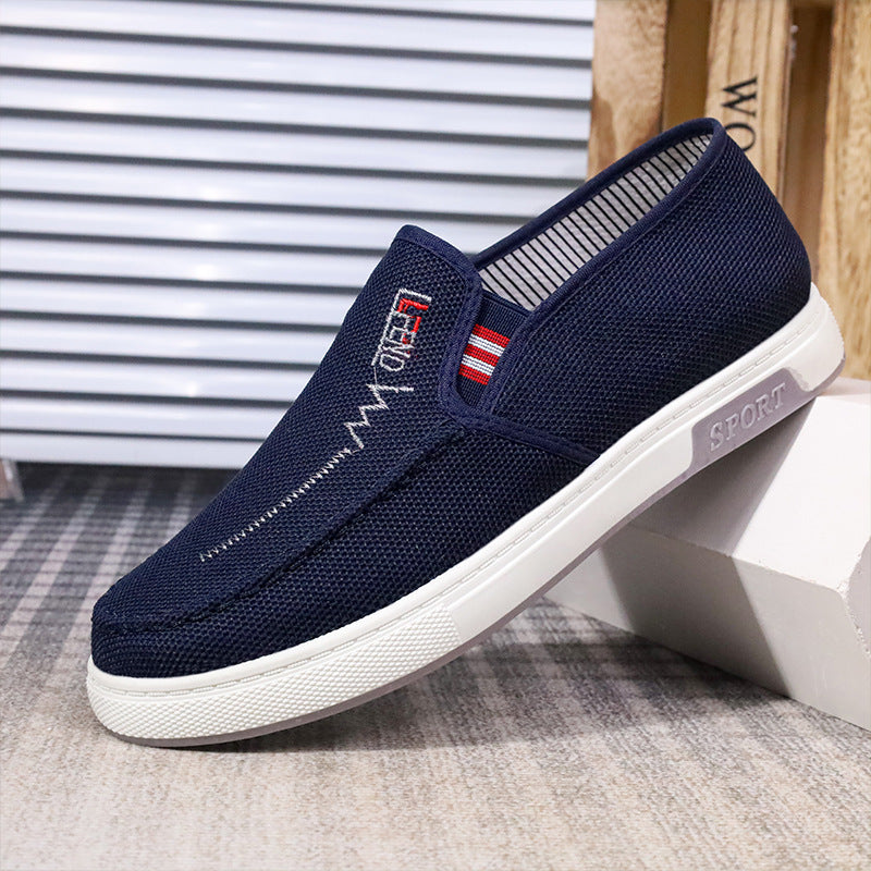 Men's Slip-On Sneakers with Orthopaedic Support