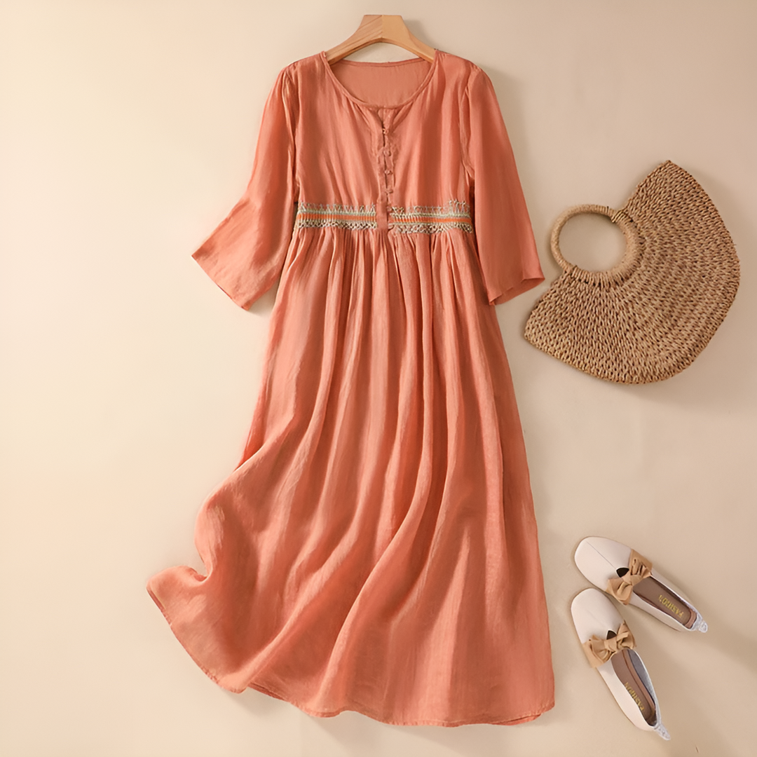 Lily | Women's Embroidered Dress