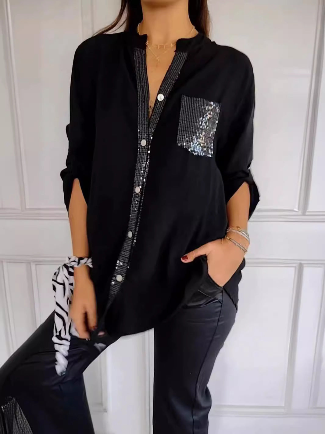 Elaine™ | Chic Glamour Top