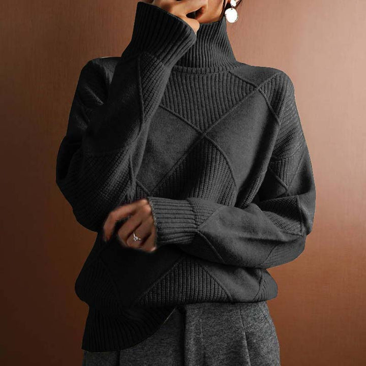 Charlotte – Chic High-Neck Sweater