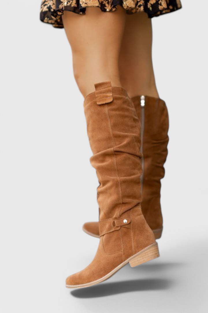 Celine | Women's Retro-Inspired High Boots