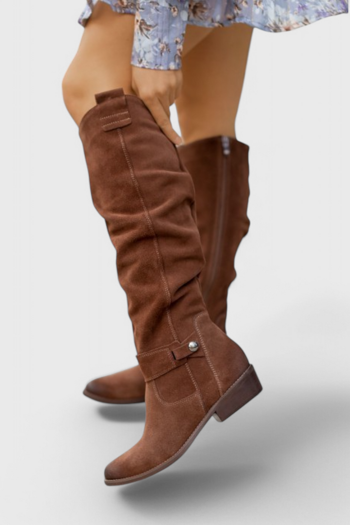 Celine | Women's Retro-Inspired High Boots