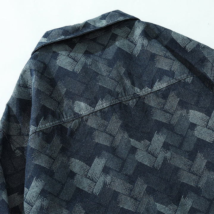 Men's Long Sleeve Jacket with Pockets