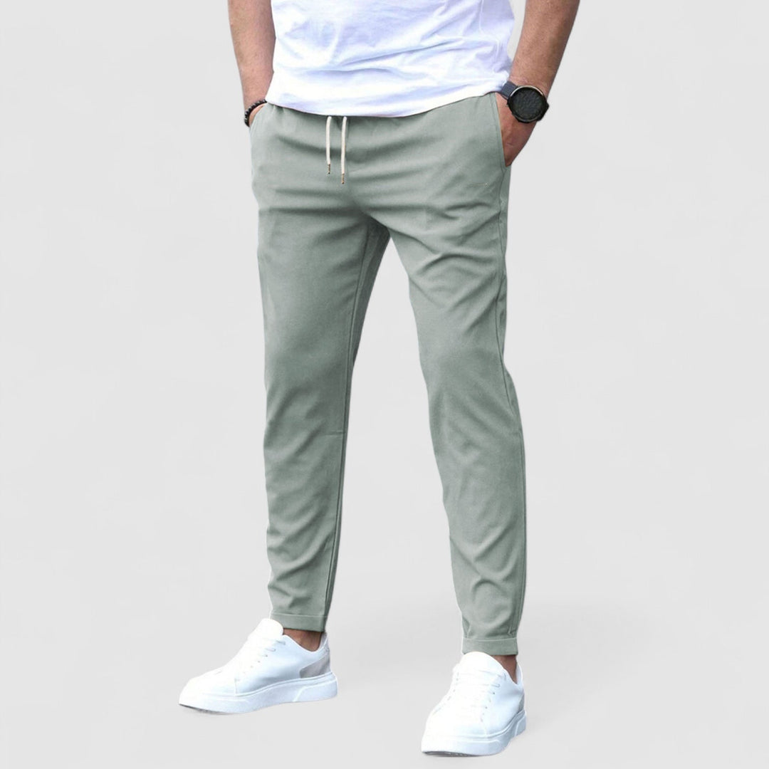 Lucas | Men's Comfortable Adjustable Stretch Pants with Pockets