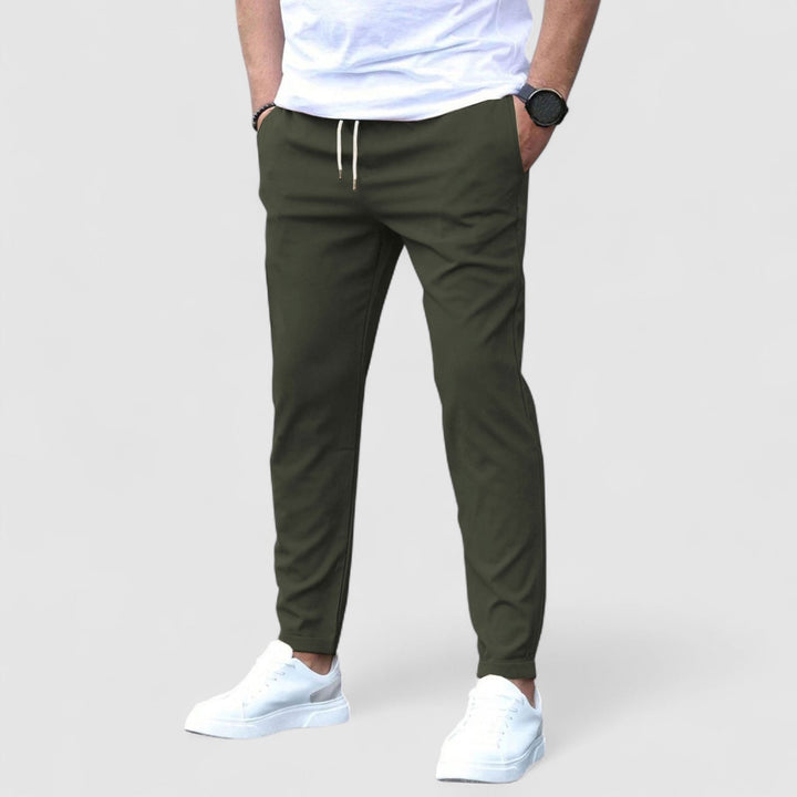 Lucas | Men's Comfortable Adjustable Stretch Pants with Pockets