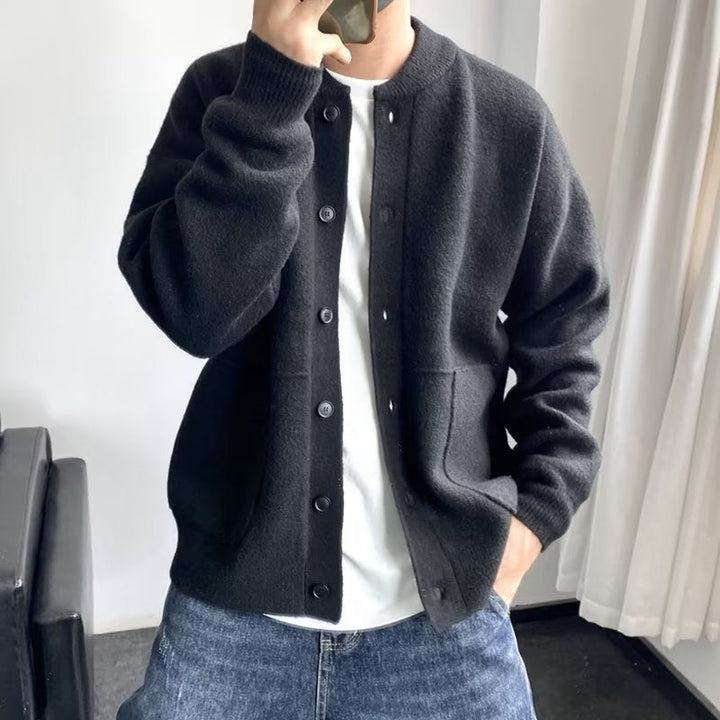 Harry | Men's Relaxed Elegant Soft Pull Cardigan with Buttons