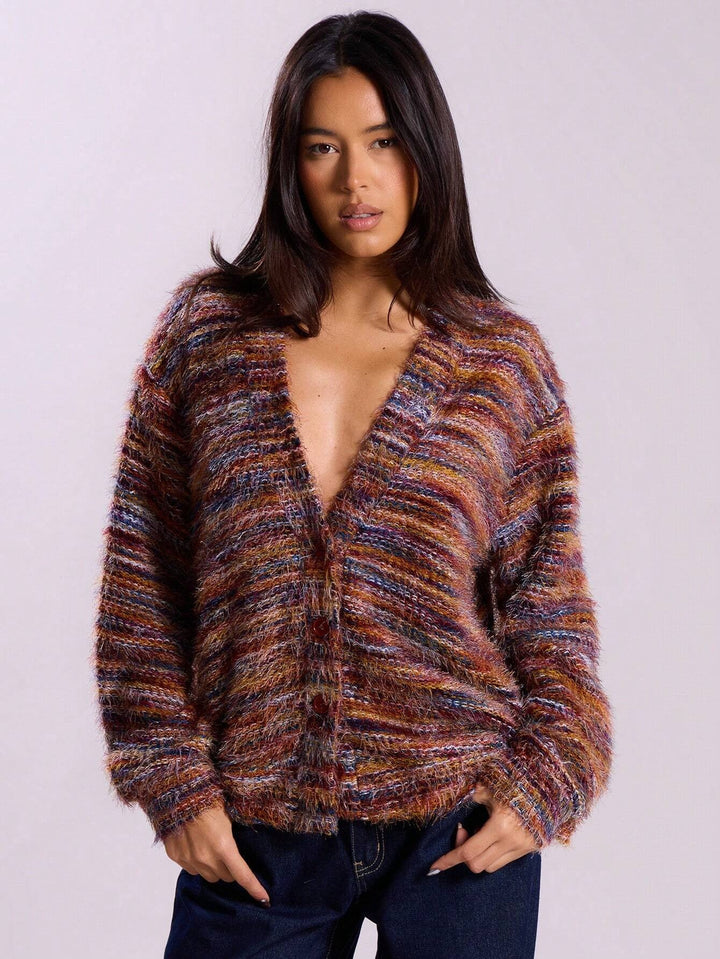 Women's Oversized Long Sleeve Sweater