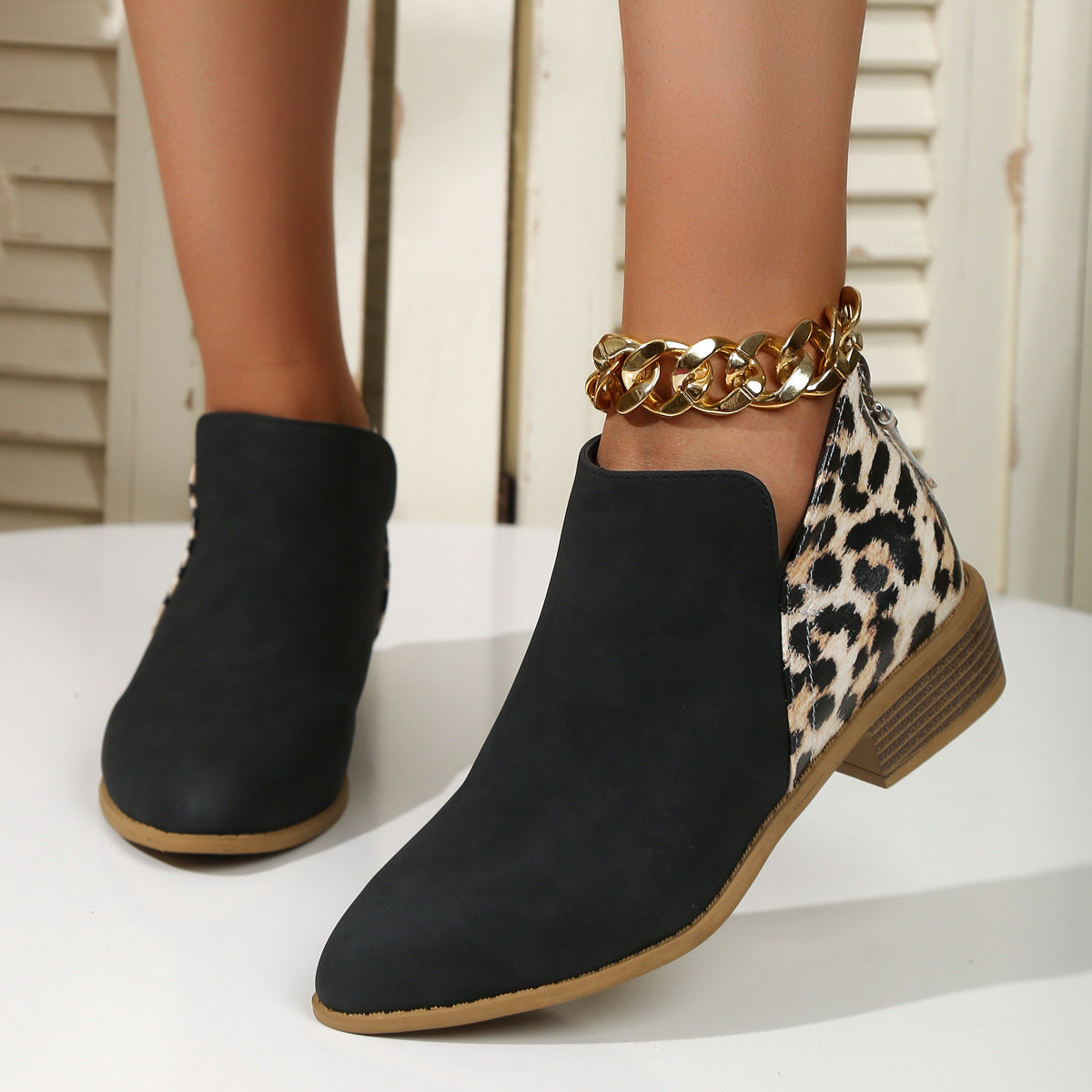 Paola | Animal Print Boots