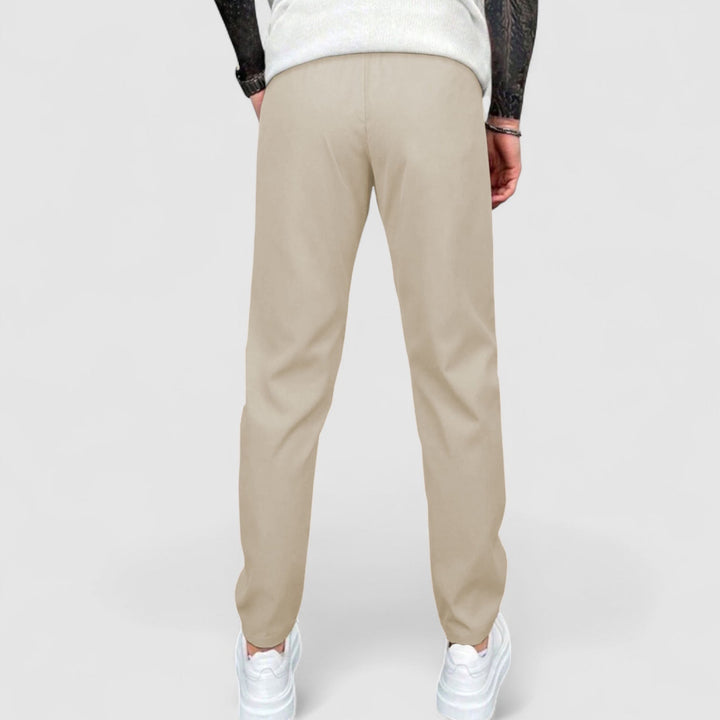 Lucas | Men's Comfortable Adjustable Stretch Pants with Pockets