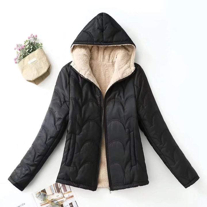 Women's Long Sleeve Jacket with Hood and Pockets