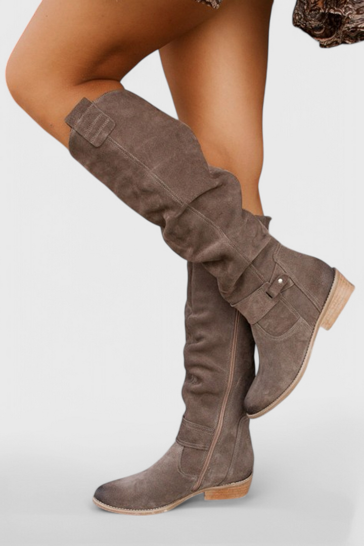 Celine | Women's Retro-Inspired High Boots