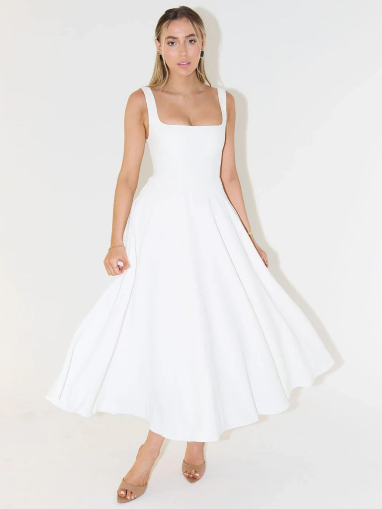 Scarlett™ - Classic Midi Dress