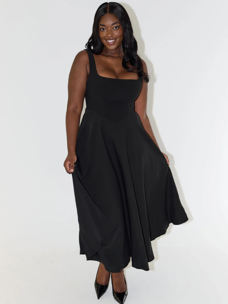 Scarlett™ - Classic Midi Dress