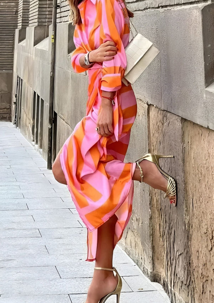 Christiana | Women's Crossed Printed Dress