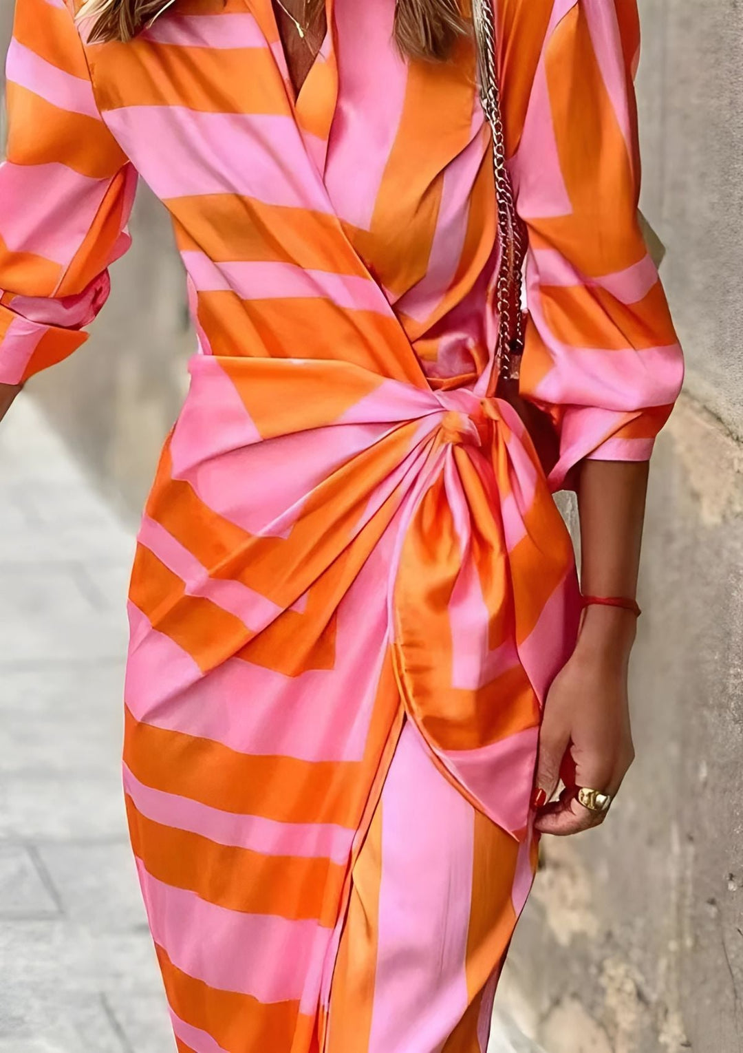 Christiana | Women's Crossed Printed Dress