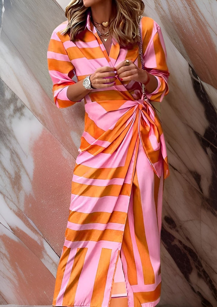 Christiana | Women's Crossed Printed Dress