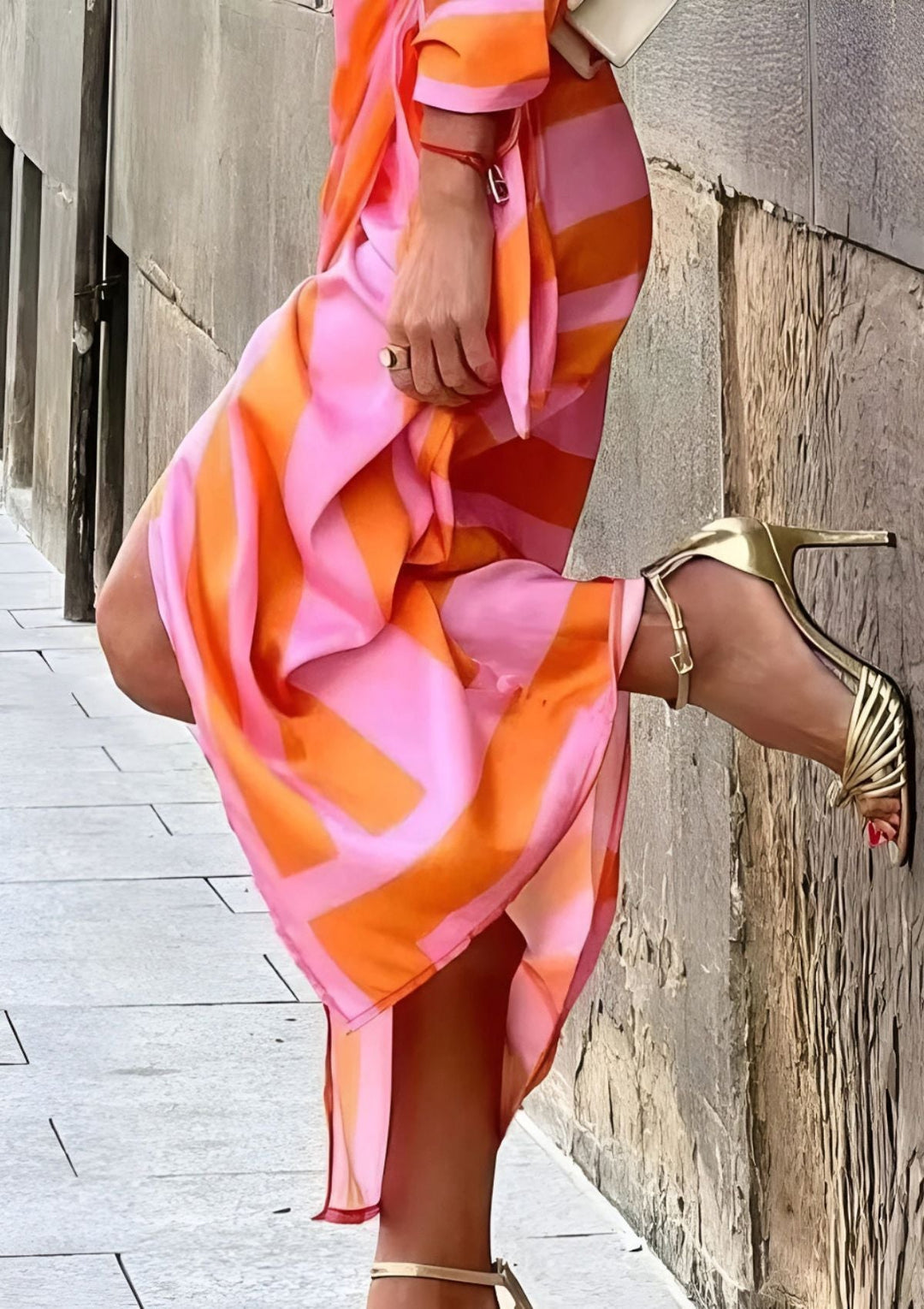 Christiana | Women's Crossed Printed Dress