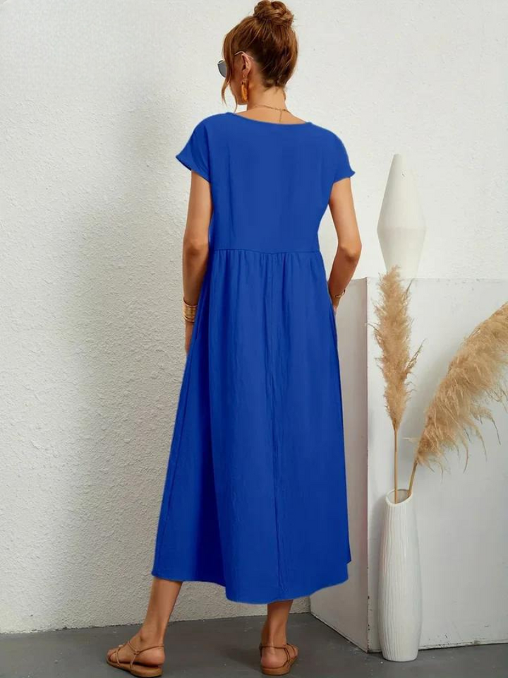 Maelis | Women's Loose Pocket Dress with Pockets