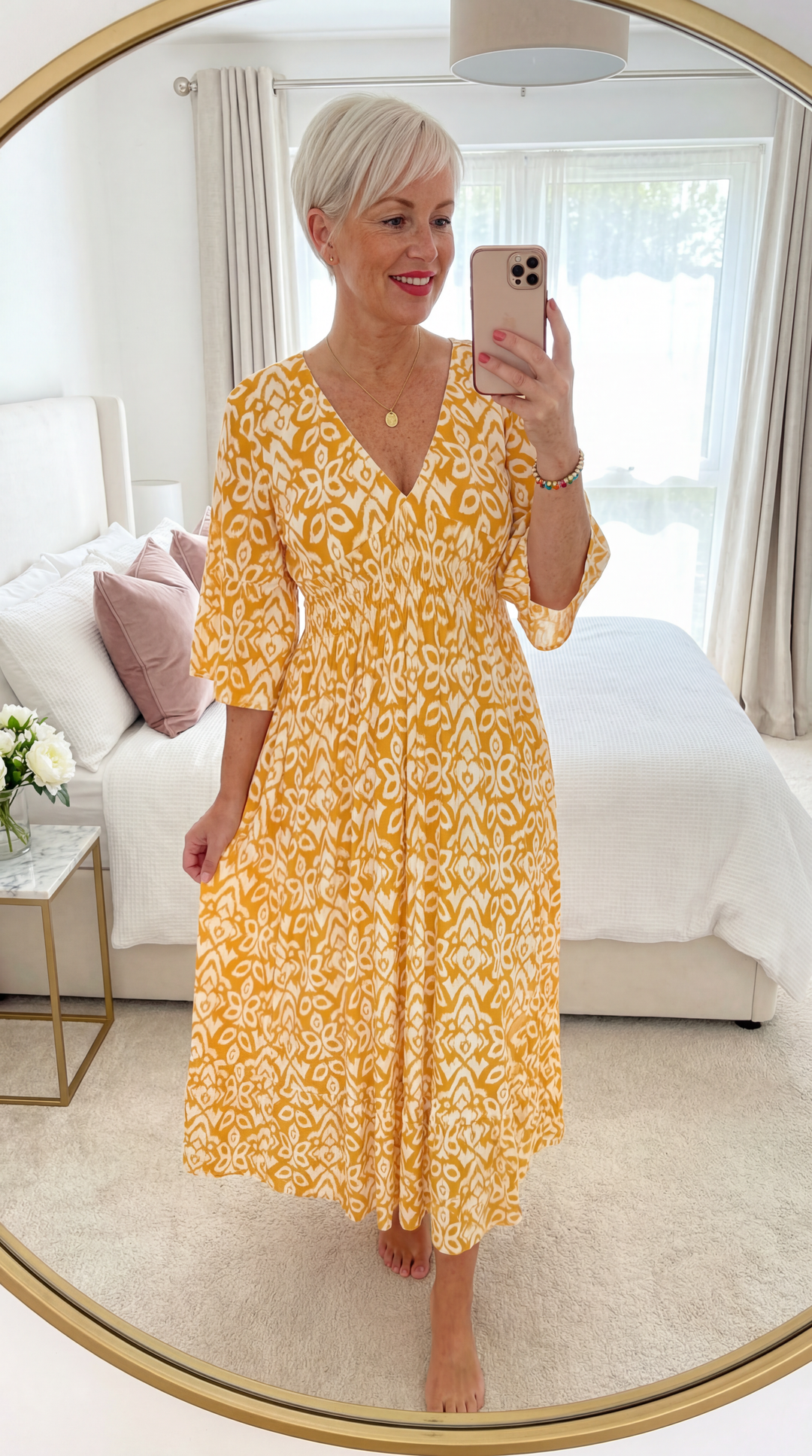 Bohemian Midi Dress by Selene