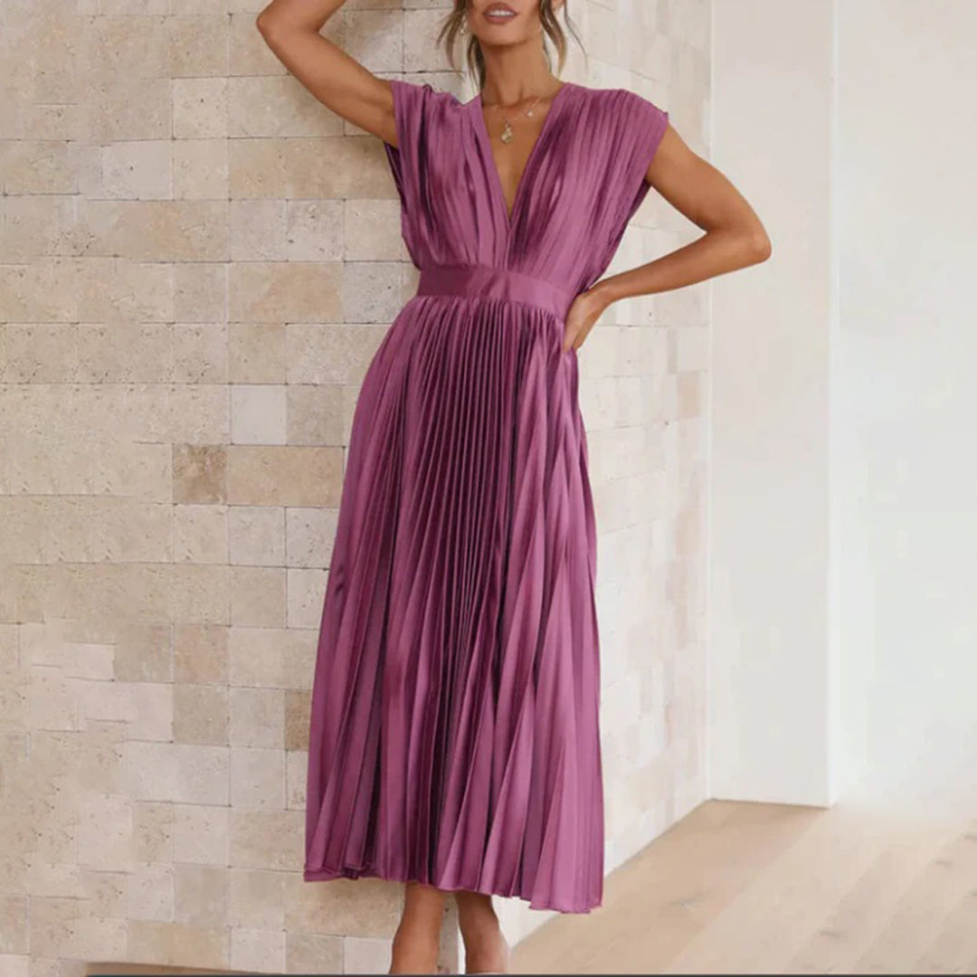 Lena | Women's Midi Elegant Dress