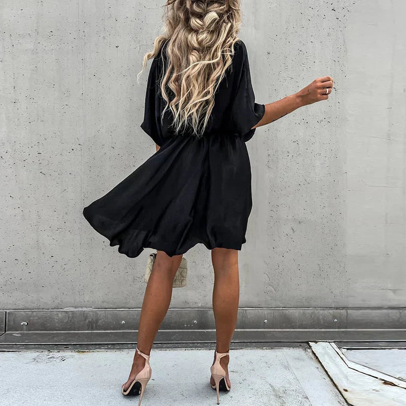 Lennon | Women's Chic Summer High Waist Mini Dress