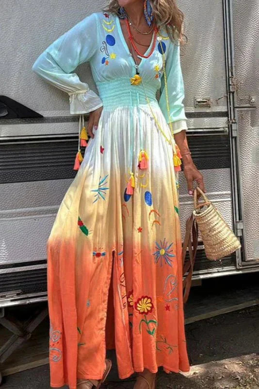 Demeter | Maxi Dress in Dusk Bloom