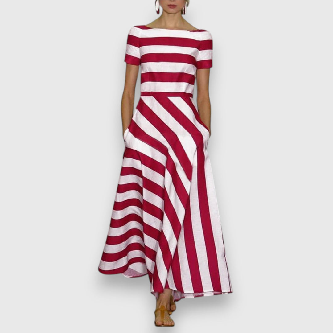 Lorie | Women's Sophisticated Striped Dress