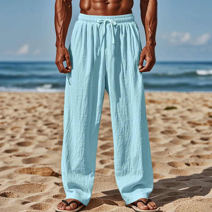 Zairre | Relaxed Beach Pants with Drawstring