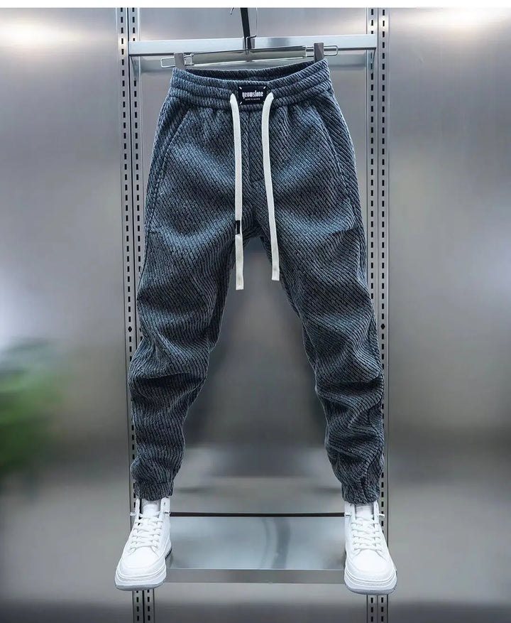 Jackson | Men's Patterned Comfort Pants with Drawstring