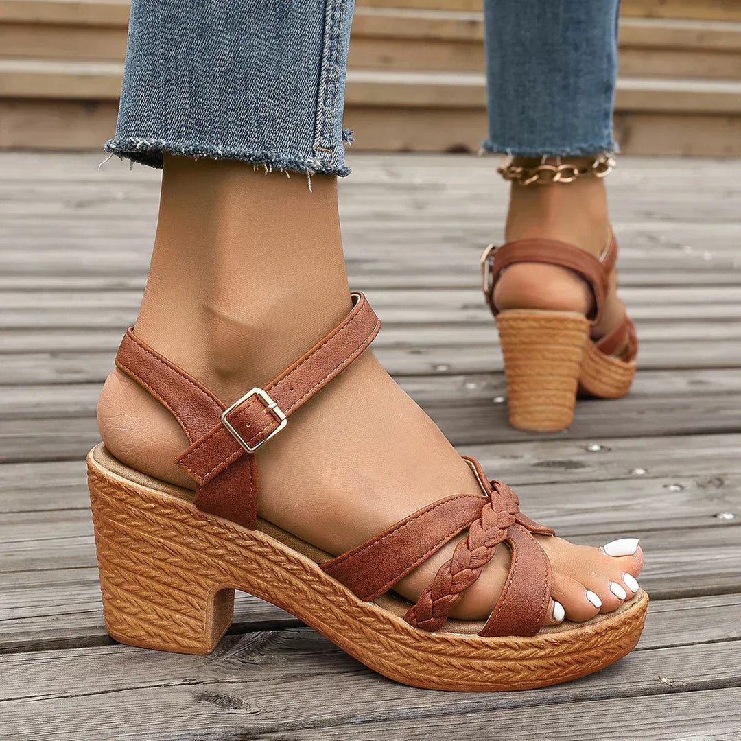 Gianna | Women's Classic Sandals with Mid-Heel