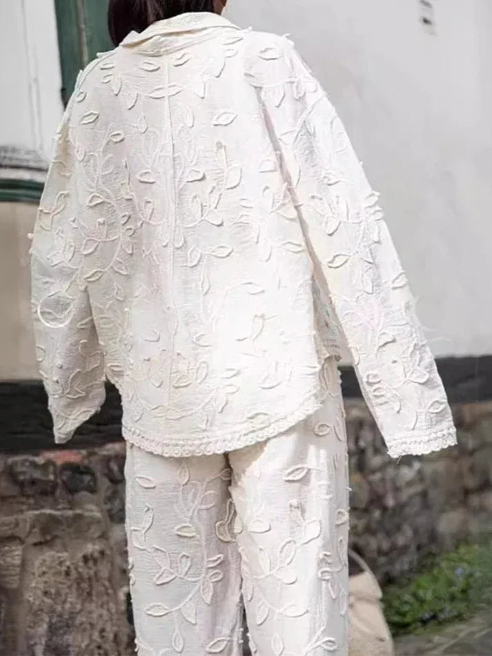 Gracelyn | Women's Relaxed Floral Elegant Casual Set