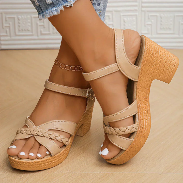 Gianna | Women's Classic Sandals with Mid-Heel