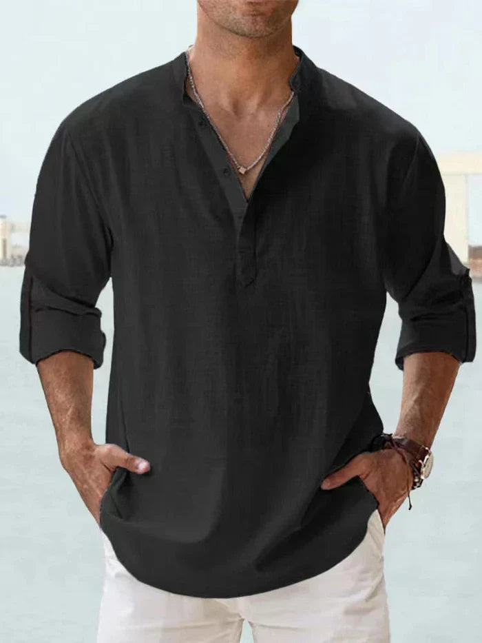 Reid™ - Breathable Linen Shirt