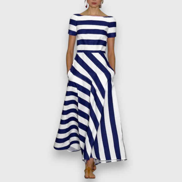 Lorie | Women's Sophisticated Striped Dress