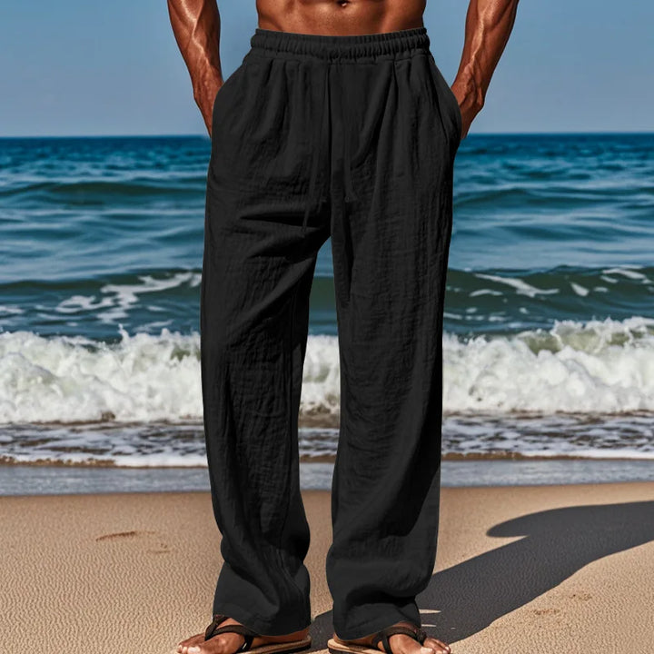 Zairre | Relaxed Beach Pants with Drawstring