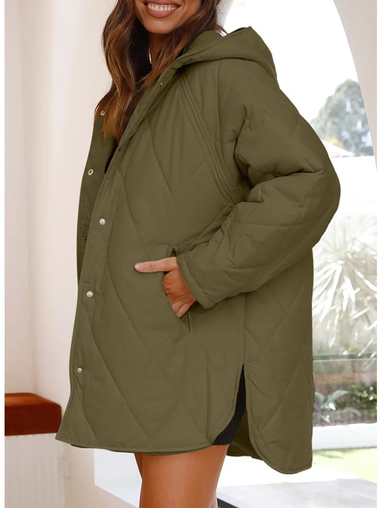 Christa | Oversized Hooded Winter Coat