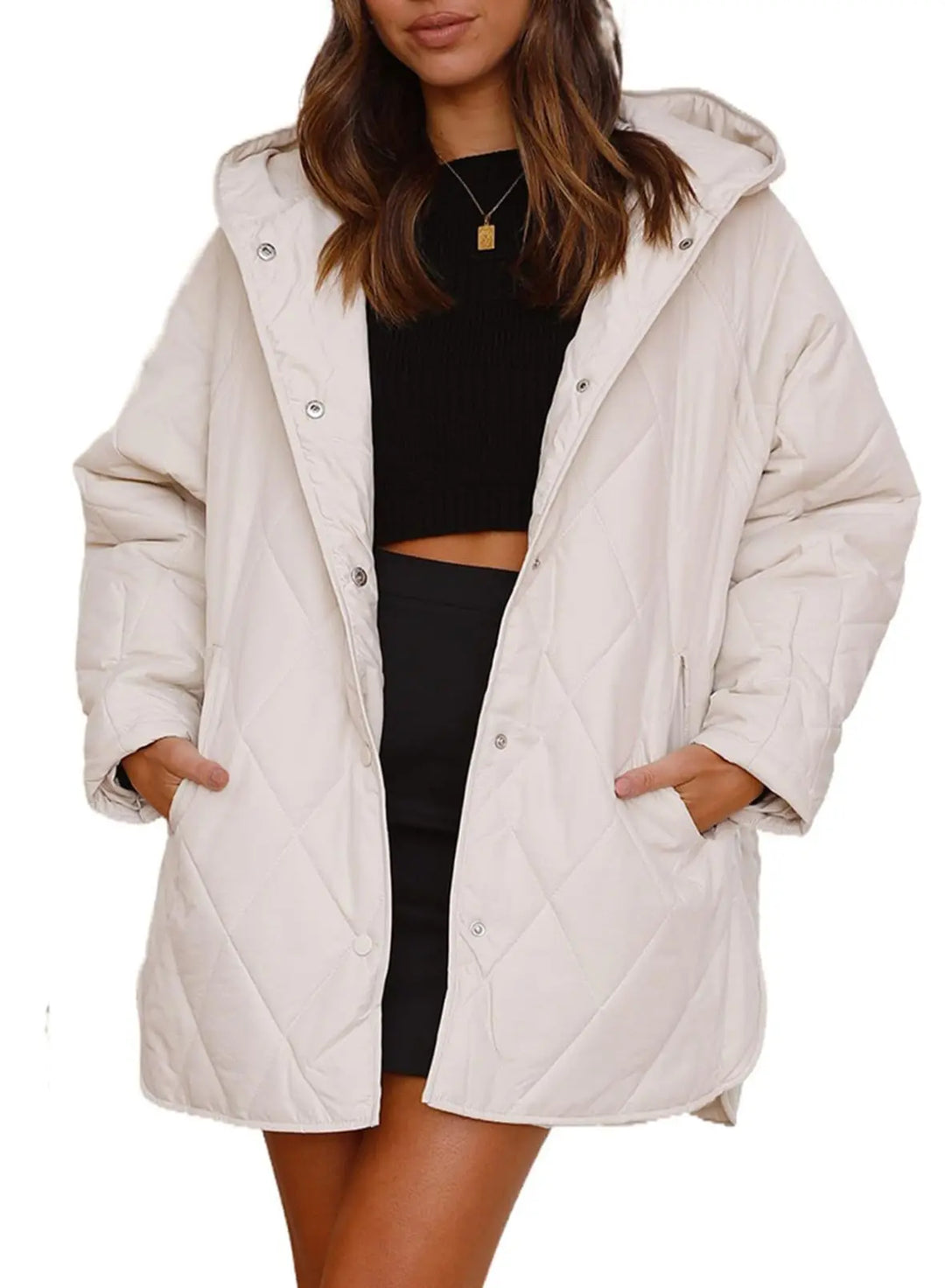 Christa | Oversized Hooded Winter Coat
