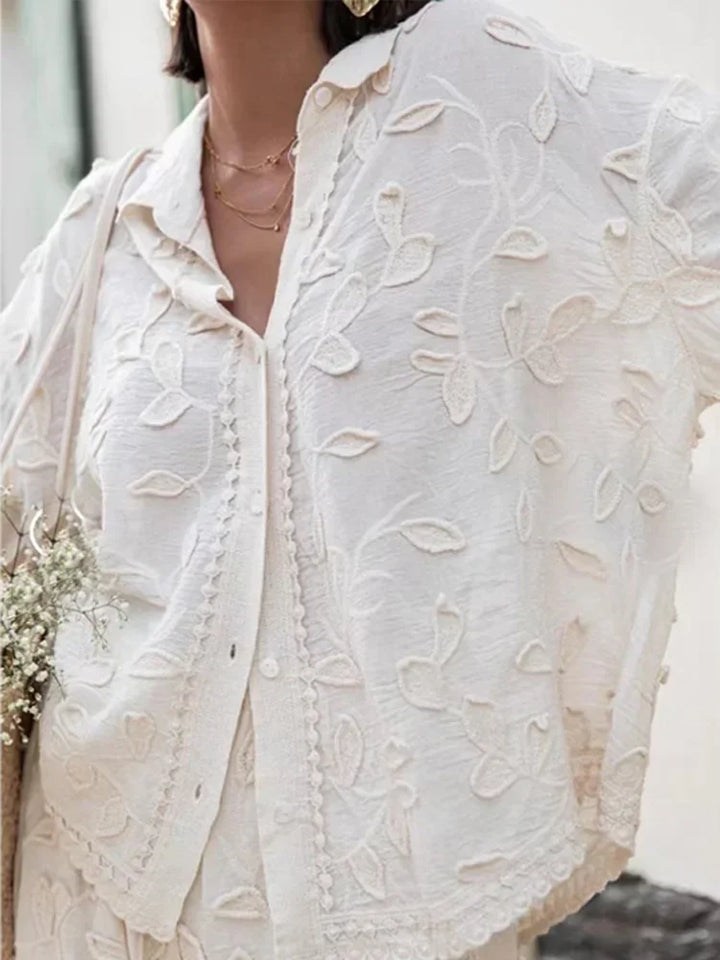 Gracelyn | Women's Relaxed Floral Elegant Casual Set