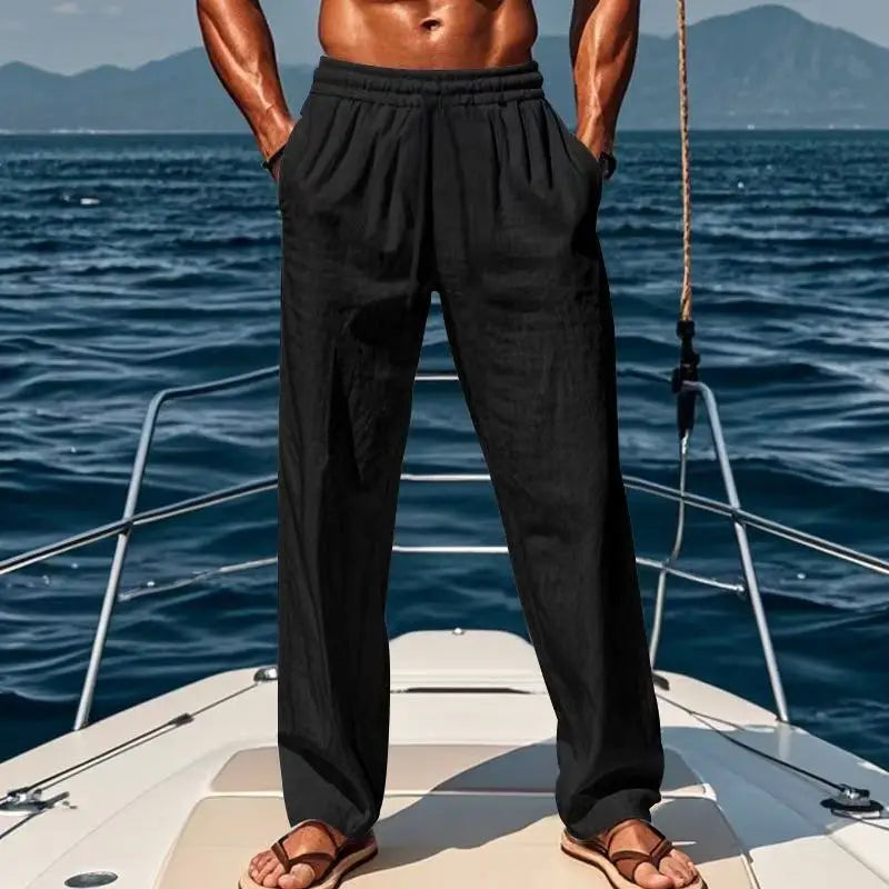 Elyas | Relaxed Pants with Drawstring