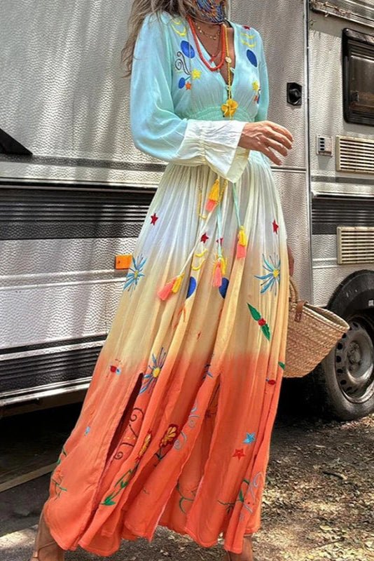 Demeter | Maxi Dress in Dusk Bloom