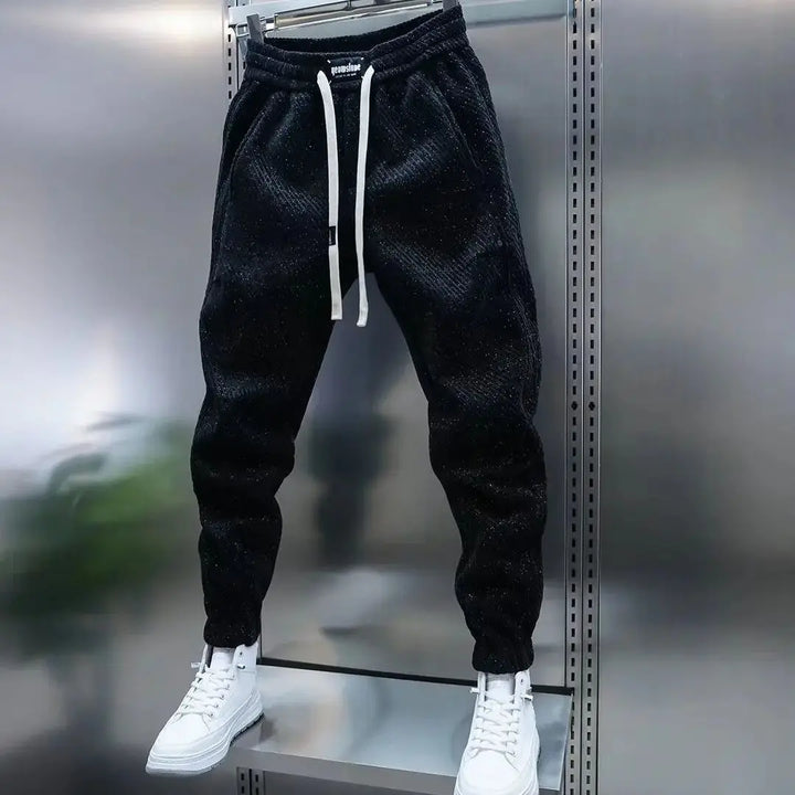 Jackson | Men's Patterned Comfort Pants with Drawstring