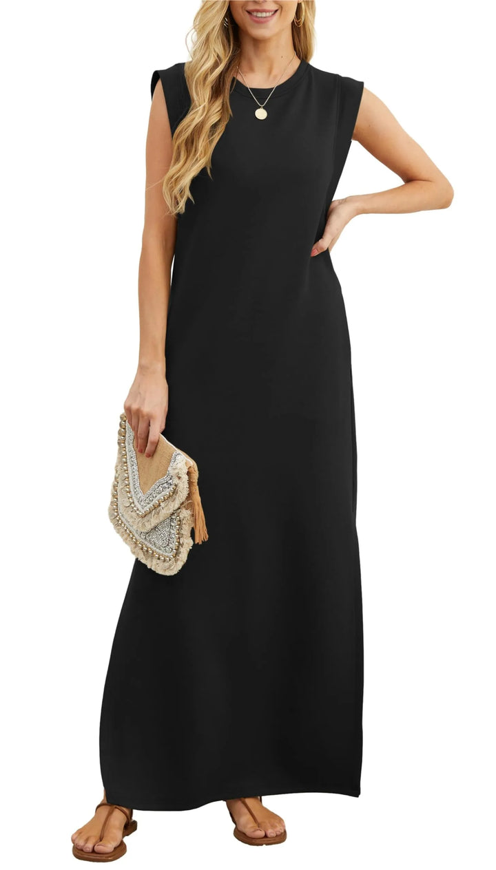 Denise™ - Casual Loose Split Wrinkle-Free Maxi Dress