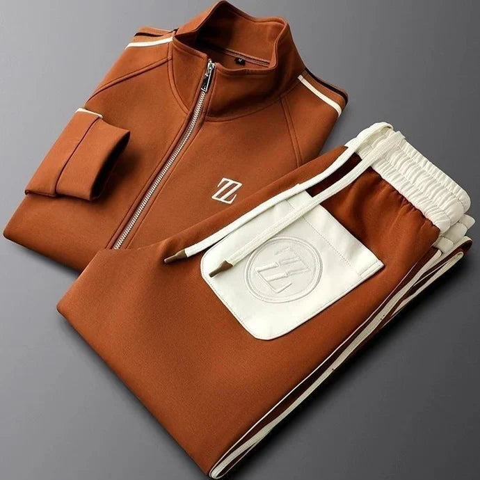 Mario | Men's Slim Fit Two-Piece Tracksuit with Drawstring