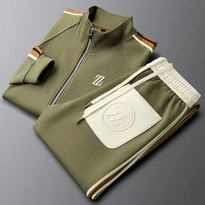 Mario | Men's Slim Fit Two-Piece Tracksuit with Drawstring