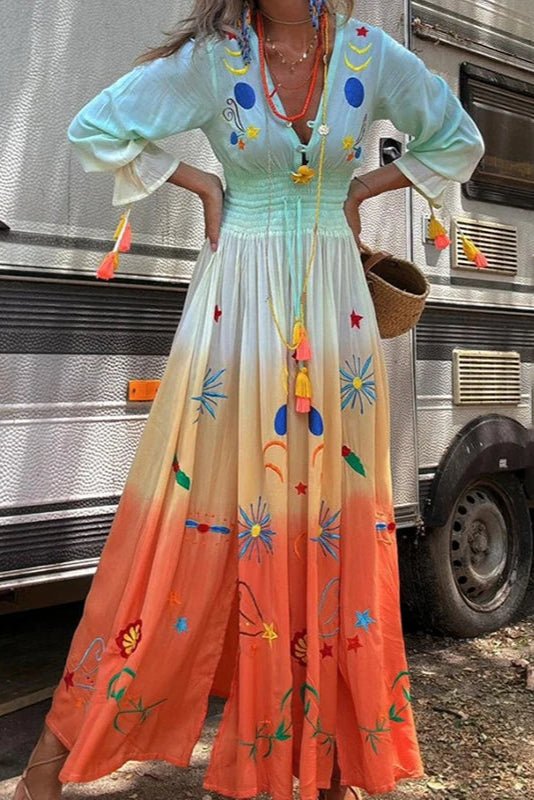Demeter | Maxi Dress in Dusk Bloom